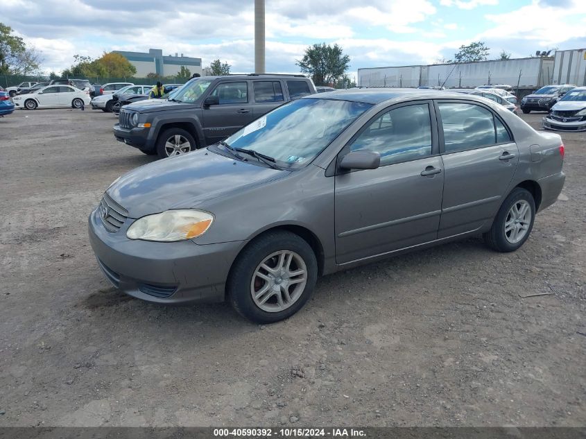 2004 Toyota Corolla Le VIN: 2T1BR32E14C241537 Lot: 40590392