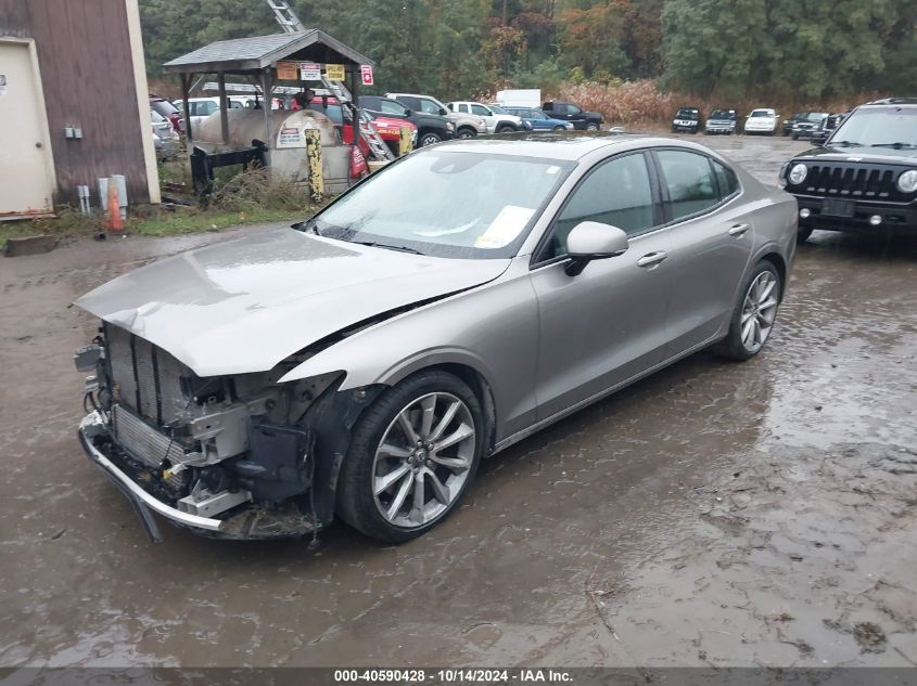 2019 Volvo S60 T6 Momentum VIN: 7JRA22TK4KG006287 Lot: 40590428