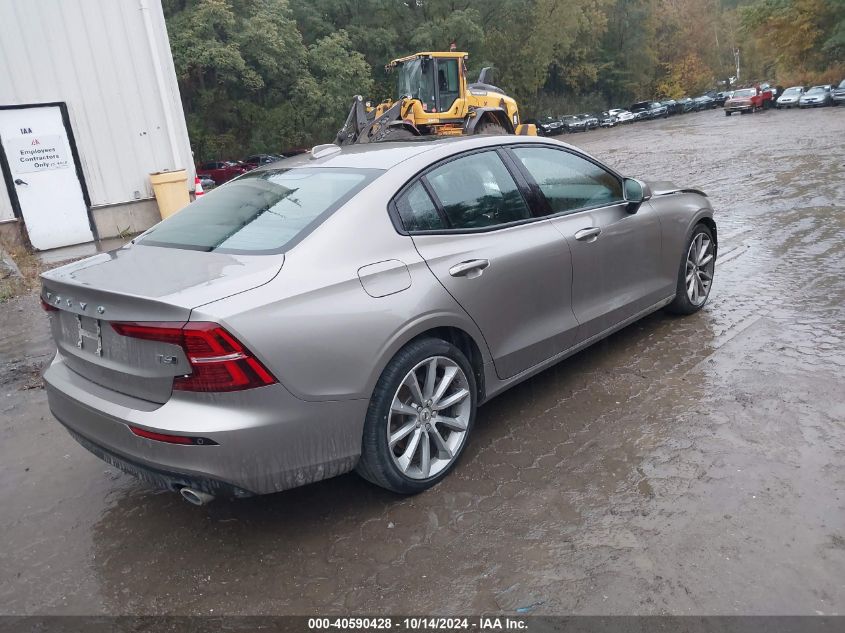 2019 Volvo S60 T6 Momentum VIN: 7JRA22TK4KG006287 Lot: 40590428