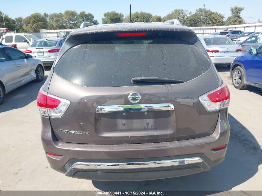 2016 Nissan Pathfinder S VIN: 5N1AR2MN9GC624525 Lot: 40590441