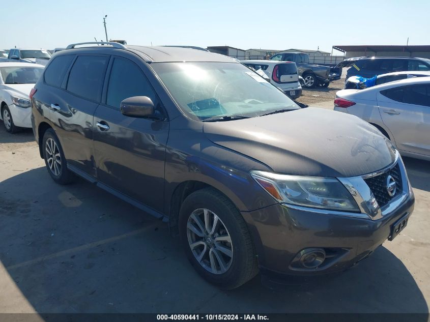 VIN 5N1AR2MN9GC624525 2016 Nissan Pathfinder, S no.1