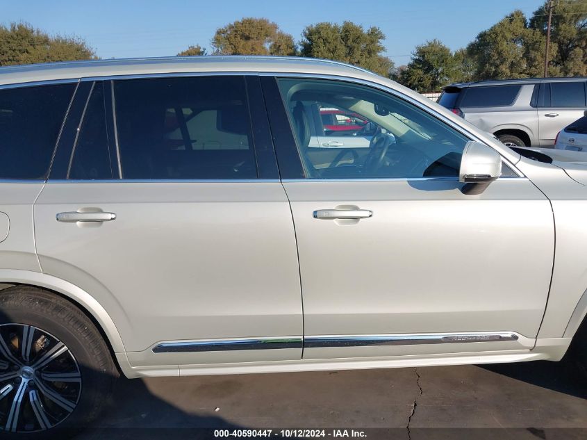 2021 Volvo Xc90 Recharge Plug-In Hybrid T8 Inscription 6 Passenger VIN: YV4BR00L6M1695350 Lot: 40590447