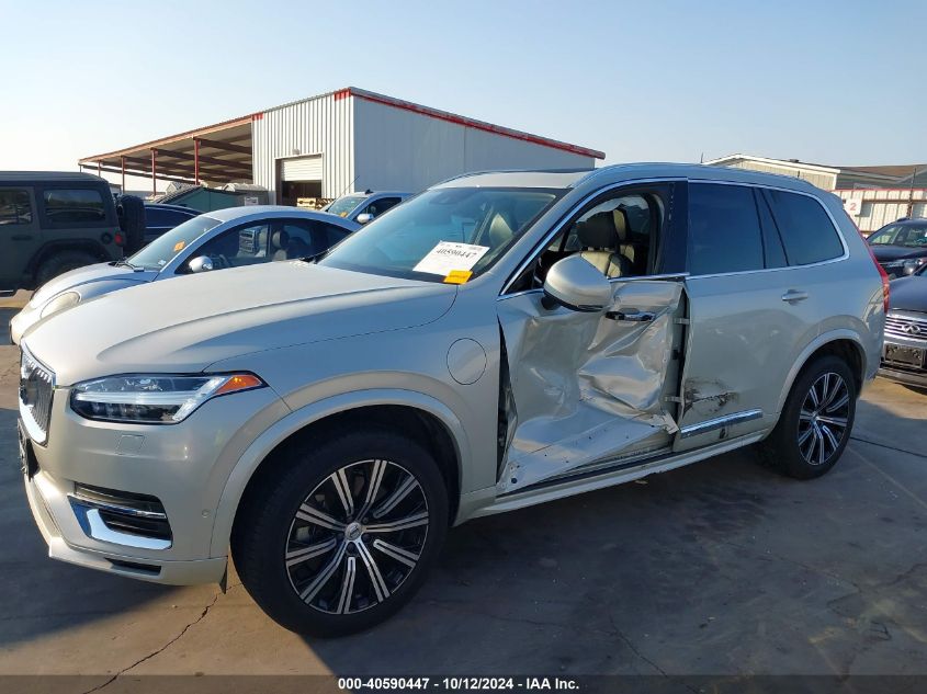 2021 Volvo Xc90 Recharge Plug-In Hybrid T8 Inscription 6 Passenger VIN: YV4BR00L6M1695350 Lot: 40590447