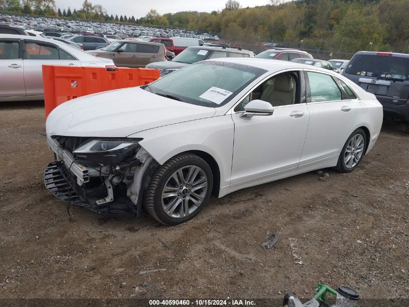 2014 Lincoln Mkz VIN: 3LN6L2JK7ER802545 Lot: 40590460