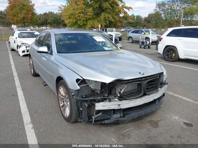 2013 BMW 740I VIN: WBAYA6C58DD143879 Lot: 40590483