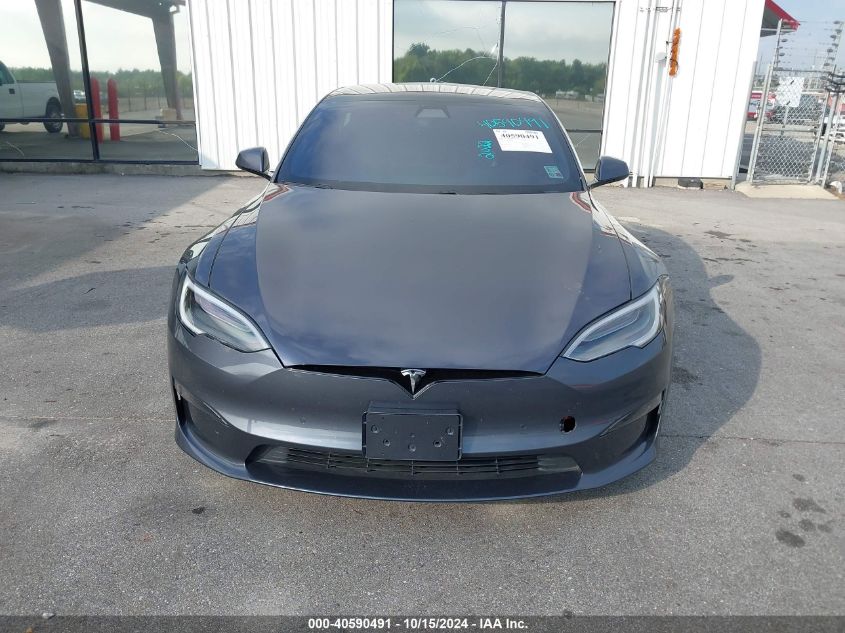 2022 Tesla Model S Dual Motor All-Wheel Drive VIN: 5YJSA1E58NF469507 Lot: 40590491