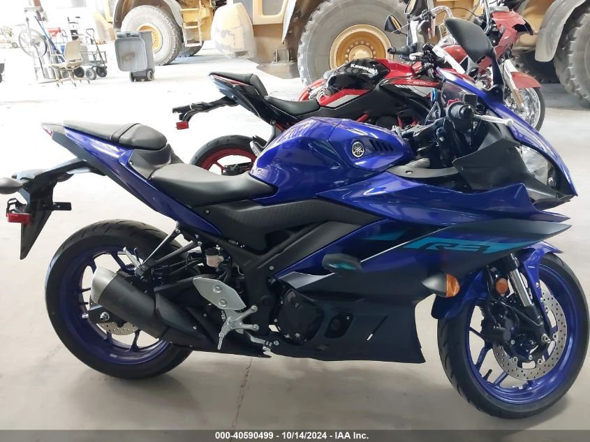 2024 Yamaha Yzfr3 A VIN: MH3RH18Y3RK015322 Lot: 40590499