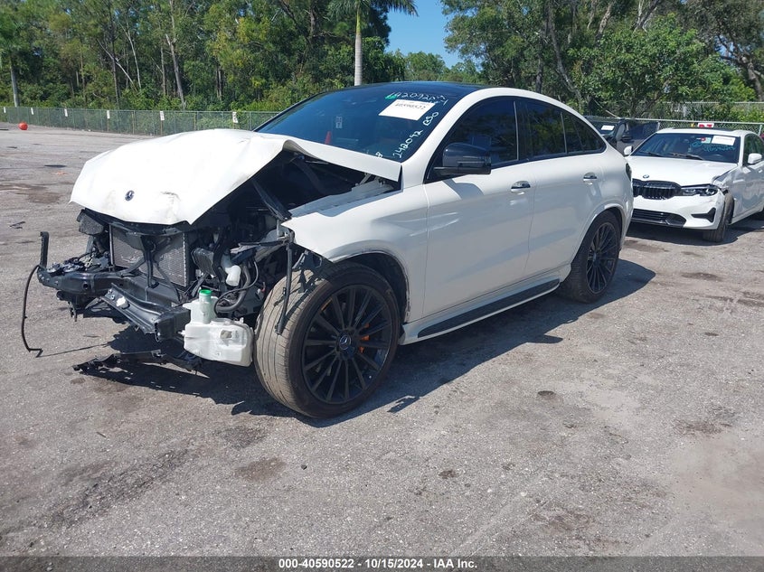 Auction sale of the 2019 MERCEDES BENZ GLE COUPE , vin: 4JGED6EB4KA142092, lot number: 40590522