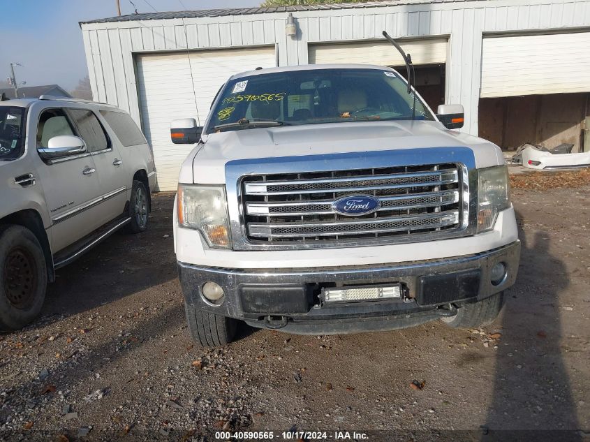 2014 Ford F-150 Lariat VIN: 1FTFW1EF1EKF15824 Lot: 40590565