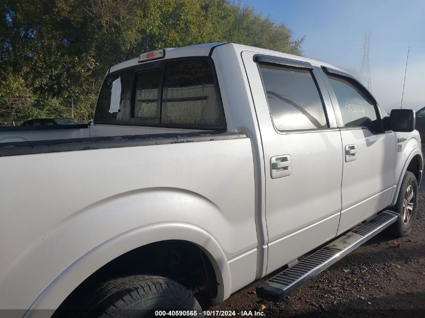 2014 Ford F-150 Lariat VIN: 1FTFW1EF1EKF15824 Lot: 40590565