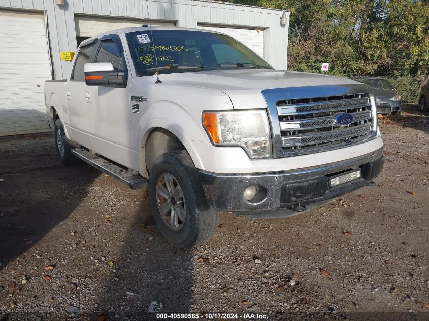 2014 Ford F-150 Lariat VIN: 1FTFW1EF1EKF15824 Lot: 40590565