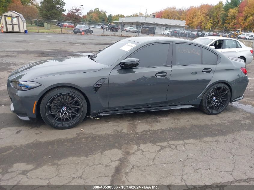 2023 BMW M3 Competition xDrive VIN: WBS43AY0XPFN63379 Lot: 40590566