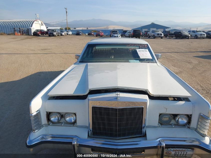 1979 Lincoln Continental VIN: 9Y82S708062 Lot: 40590580