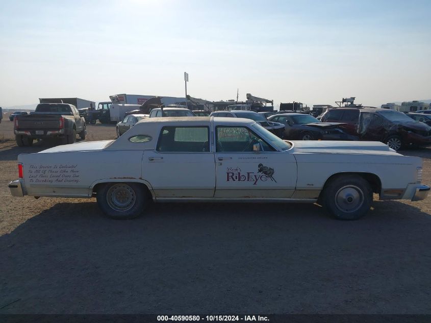 1979 Lincoln Continental VIN: 9Y82S708062 Lot: 40590580