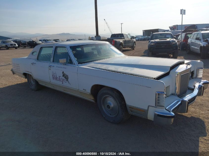 1979 Lincoln Continental VIN: 9Y82S708062 Lot: 40590580