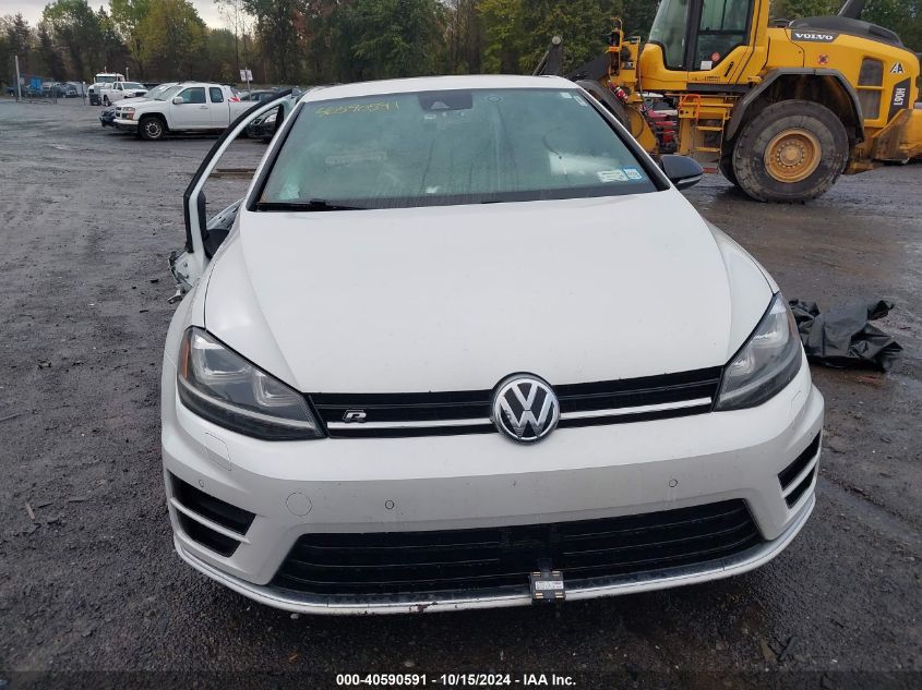 2016 Volkswagen Golf R 4-Door VIN: WVWUF7AU7GW228143 Lot: 40590591