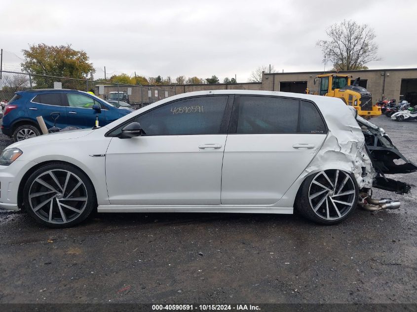 2016 Volkswagen Golf R 4-Door VIN: WVWUF7AU7GW228143 Lot: 40590591