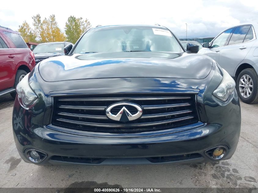 2015 Infiniti Qx70 VIN: JN8CS1MW7FM483102 Lot: 40590626