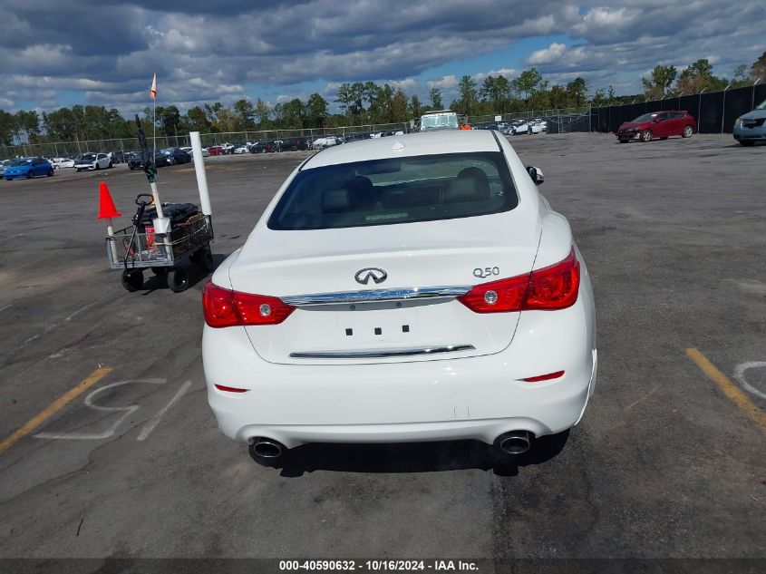 2017 Infiniti Q50 3.0T Signature Edition VIN: JN1EV7AP9HM740567 Lot: 40590632