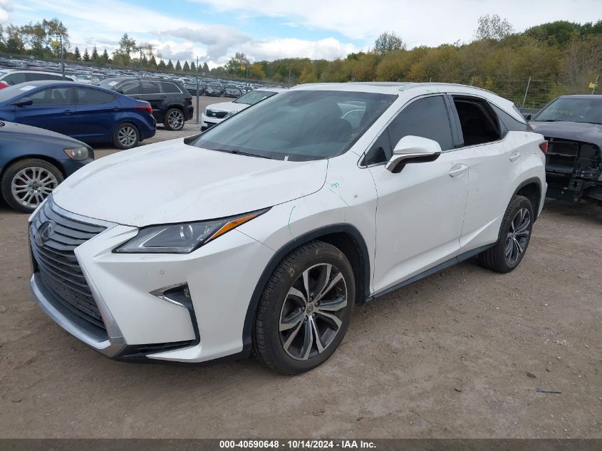 VIN 2T2BZMCA1HC114449 2017 LEXUS RX 350 no.2