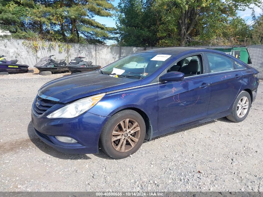 2013 Hyundai Sonata Gls VIN: 5NPEB4ACXDH551528 Lot: 40590655