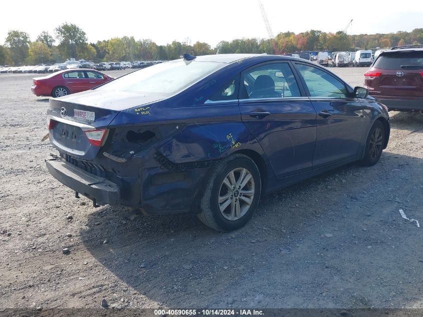 2013 Hyundai Sonata Gls VIN: 5NPEB4ACXDH551528 Lot: 40590655