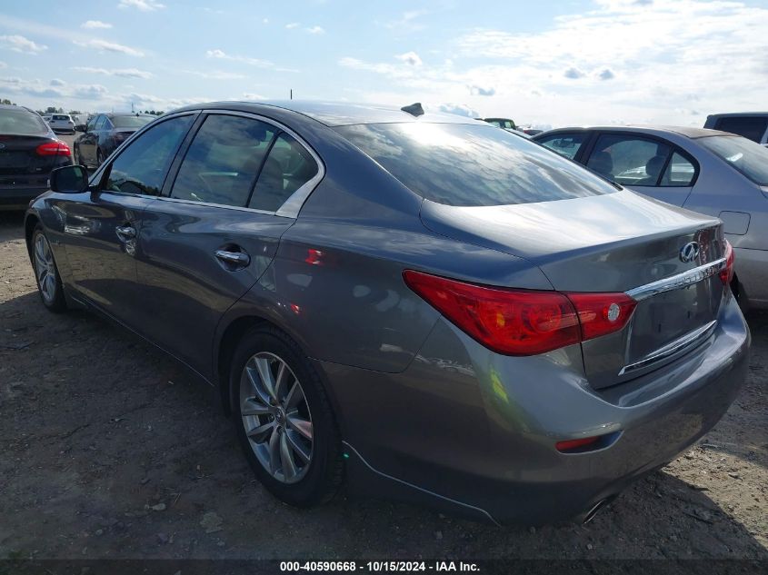 2015 Infiniti Q50 Premium VIN: JN1BV7AP6FM343673 Lot: 40590668