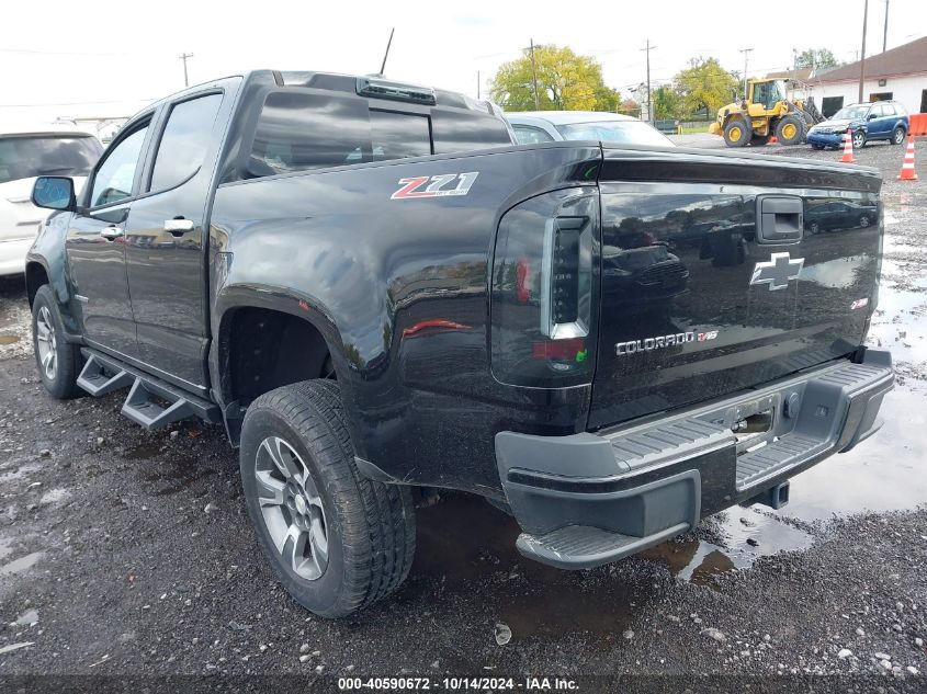 2018 Chevrolet Colorado Z71 VIN: 1GCGTDEN6J1302017 Lot: 40590672