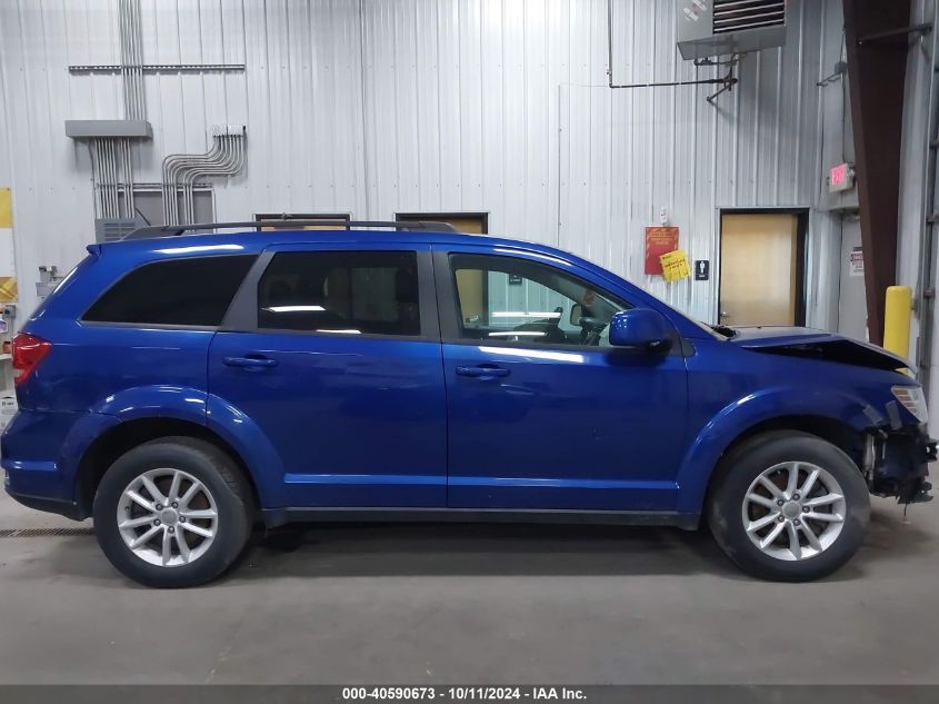 2015 Dodge Journey Sxt VIN: 3C4PDDBG7FT634275 Lot: 40590673