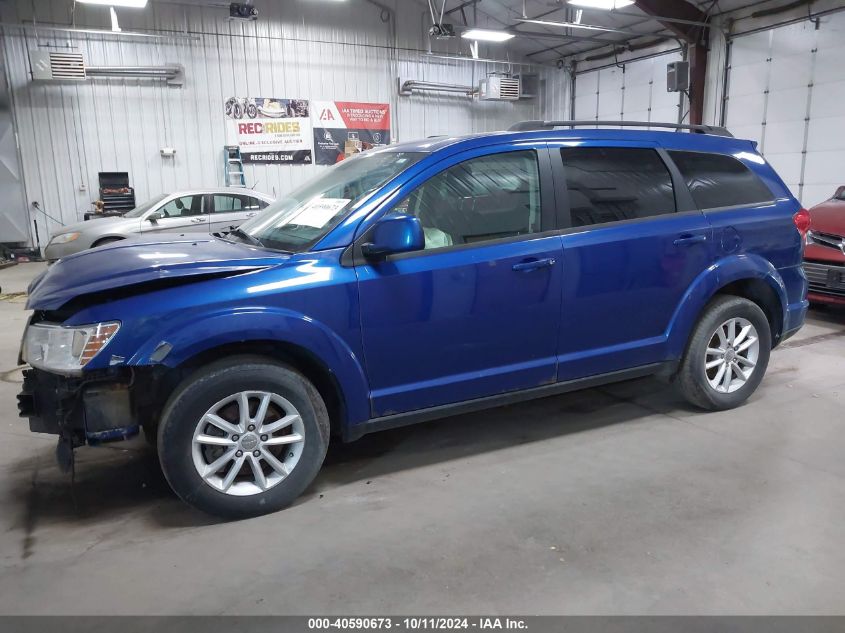 2015 Dodge Journey Sxt VIN: 3C4PDDBG7FT634275 Lot: 40590673