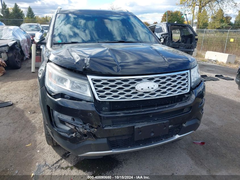 2016 Ford Explorer Platinum VIN: 1FM5K8HTXGGC38822 Lot: 40590680