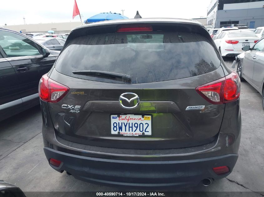 2016 Mazda Cx-5 Touring VIN: JM3KE4CY4G0786597 Lot: 40590714