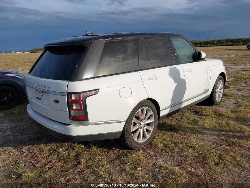 VIN SALGS2KF9GA313079 2016 Land Rover Range Rover,... no.4