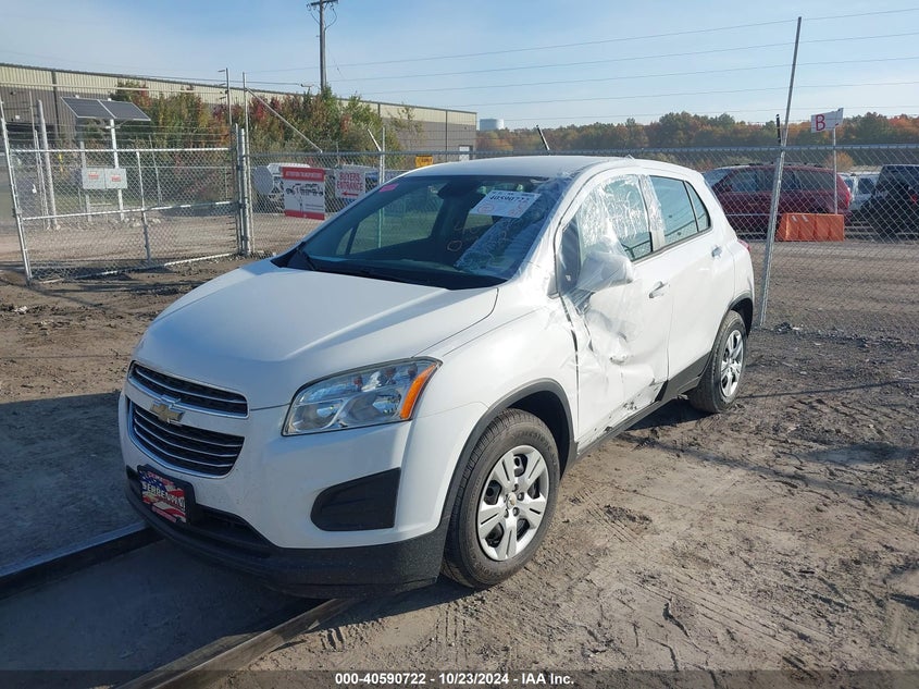 2016 CHEVROLET TRAX 1LS - 3GNCJKSB7GL165293