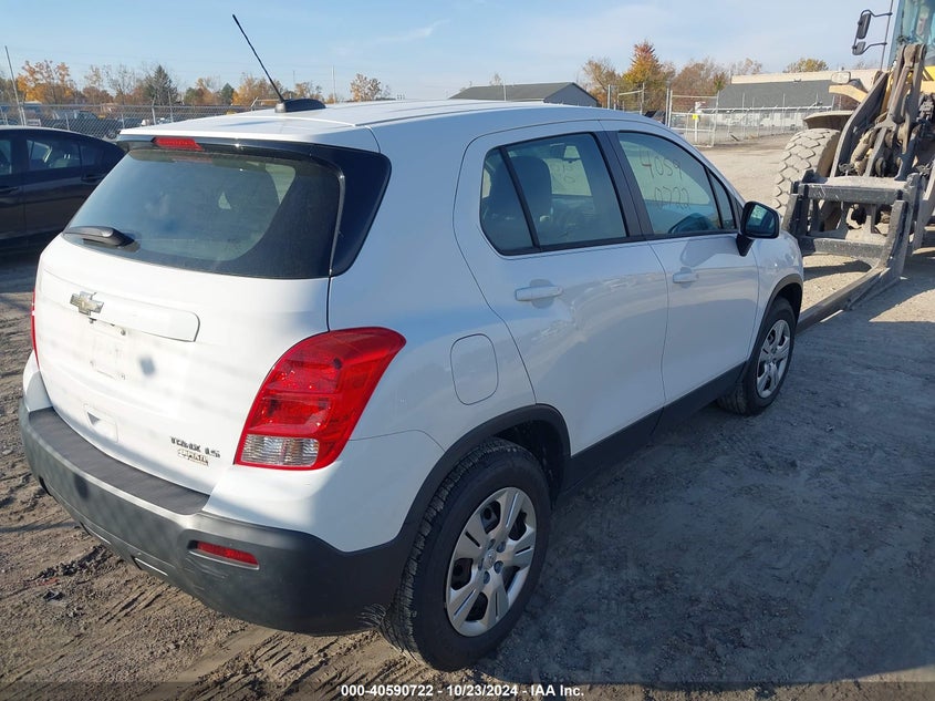 2016 CHEVROLET TRAX 1LS - 3GNCJKSB7GL165293
