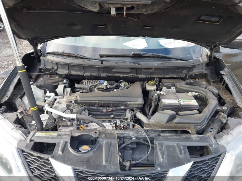 2016 Nissan Rogue Sv VIN: JN8AT2MV9GW154179 Lot: 40590734