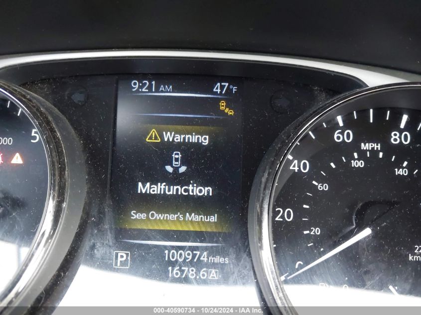 2016 Nissan Rogue Sv VIN: JN8AT2MV9GW154179 Lot: 40590734