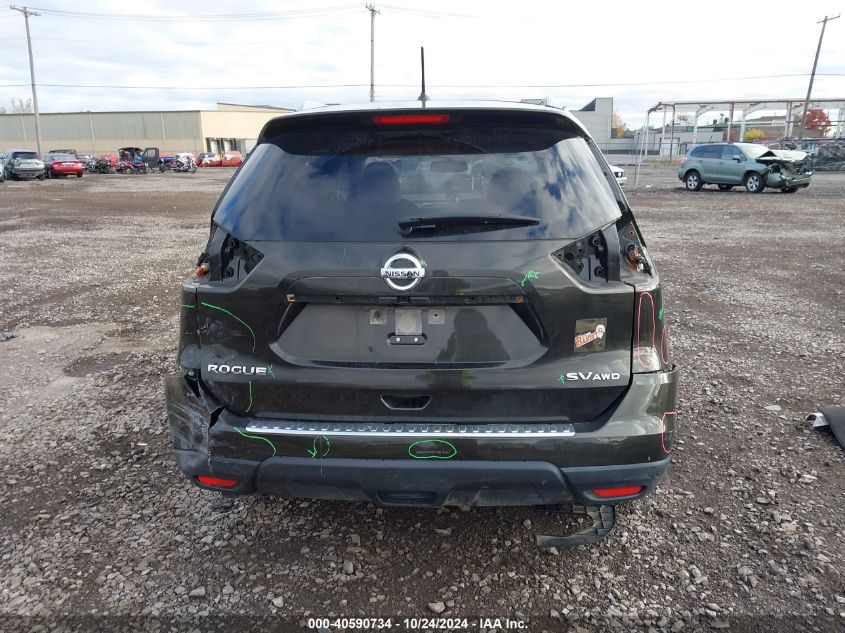 2016 Nissan Rogue Sv VIN: JN8AT2MV9GW154179 Lot: 40590734