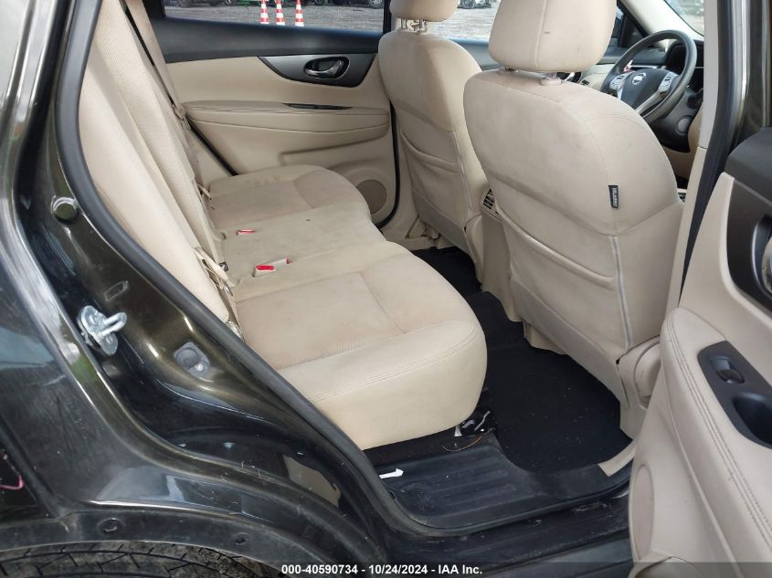 2016 Nissan Rogue Sv VIN: JN8AT2MV9GW154179 Lot: 40590734