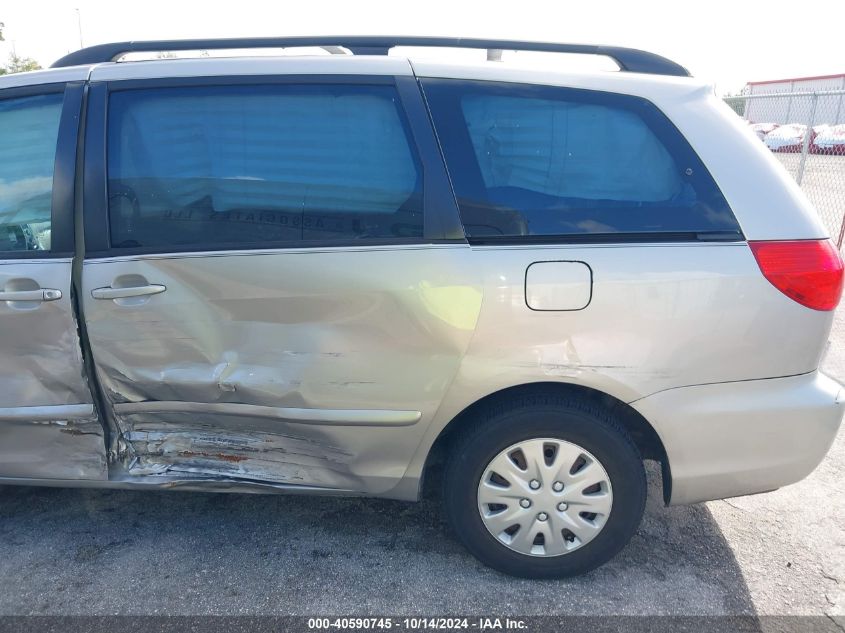 2008 Toyota Sienna Ce VIN: 5TDZK23C88S209305 Lot: 40590745