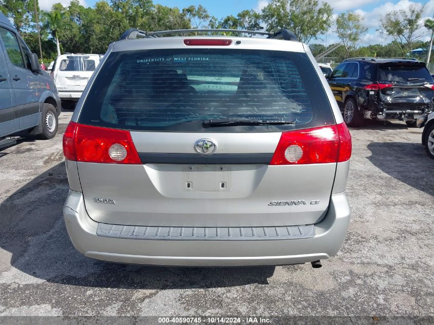 2008 Toyota Sienna Ce VIN: 5TDZK23C88S209305 Lot: 40590745