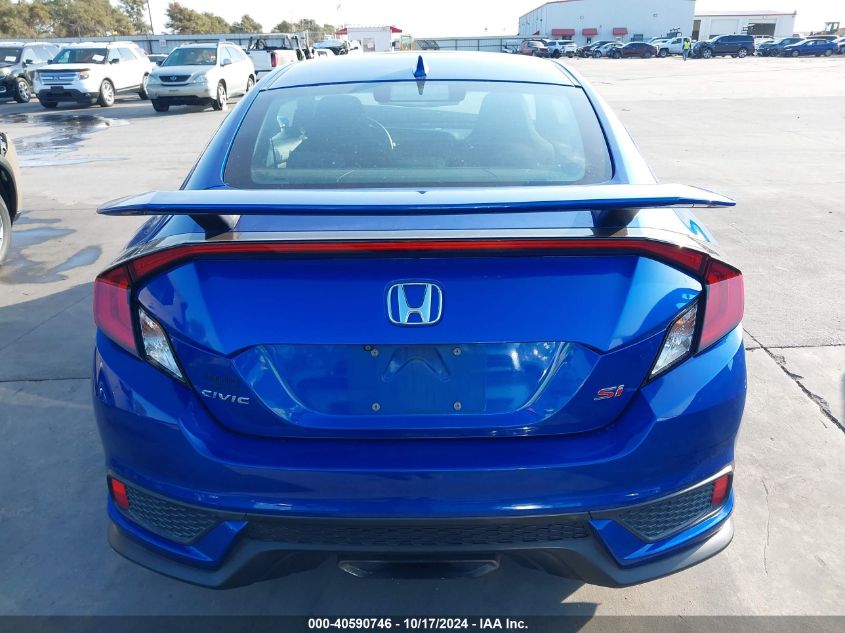 2018 Honda Civic Si VIN: 2HGFC3A50JH753443 Lot: 40590746