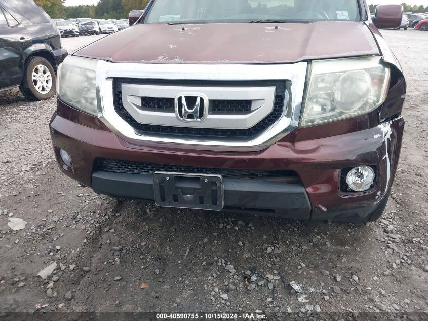 2011 Honda Pilot Ex-L VIN: 5FNYF4H52BB042683 Lot: 40590755