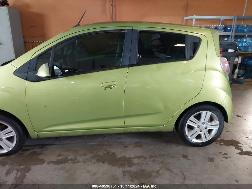 2013 Chevrolet Spark Ls Auto VIN: KL8CB6S9XDC512223 Lot: 40590761