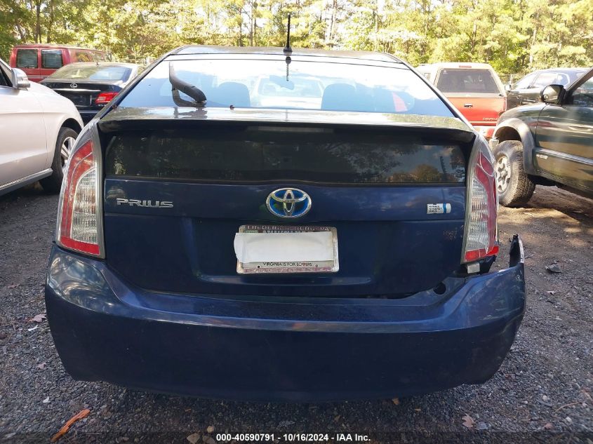 2014 Toyota Prius Two VIN: JTDKN3DU0E1756566 Lot: 40590791