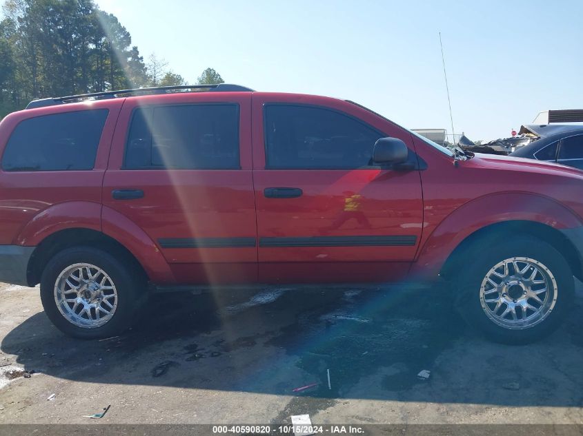 2008 Dodge Durango Sxt VIN: 1D8HD38N88F116405 Lot: 40590820