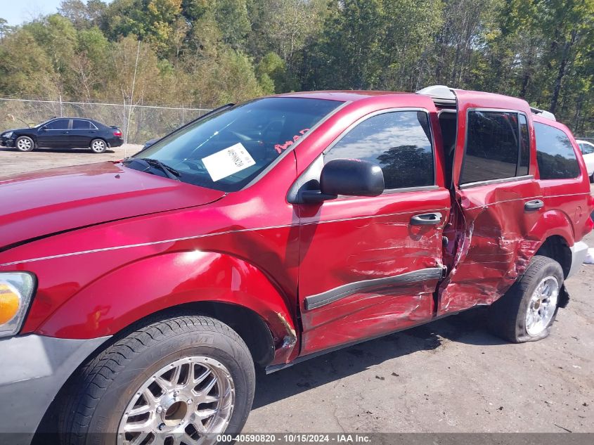 2008 Dodge Durango Sxt VIN: 1D8HD38N88F116405 Lot: 40590820