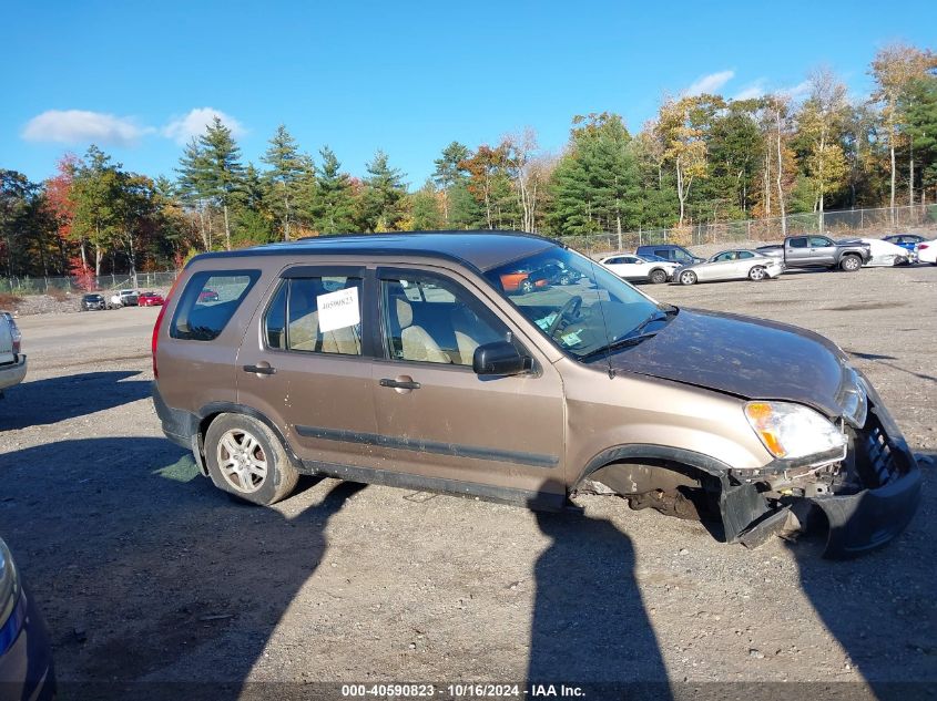 2003 Honda Cr-V Lx VIN: SHSRD78483U155762 Lot: 40590823