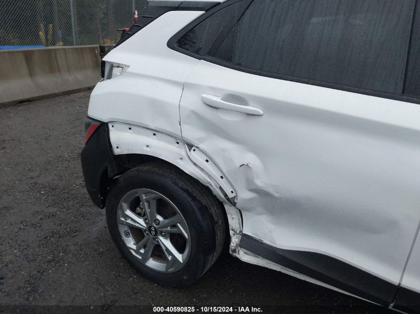 2022 Hyundai Kona Sel VIN: KM8K6CAB1NU757560 Lot: 40590825