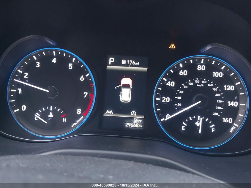 2022 Hyundai Kona Sel VIN: KM8K6CAB1NU757560 Lot: 40590825